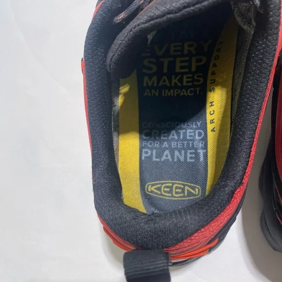 KEEN Dry Venture Men's Hiking Shoes in Red size 12 - Picture 11 of 13